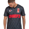 Kansas City Chiefs NFL Mens Short Sleeve Soccer Style Jersey
