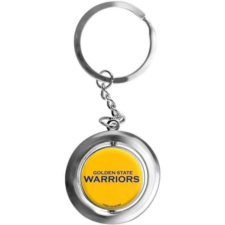 Golden State Warriors NBA Basketball Spinner Keychain