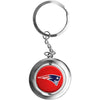 New England Patriots NFL Football Spinner Keychain