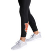 Auburn Tigers NCAA Womens Calf Logo Black Leggings