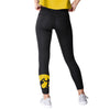 Iowa Hawkeyes NCAA Womens Calf Logo Black Leggings