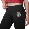 Ohio State Buckeyes NCAA Womens Calf Logo Black Leggings