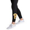 Pittsburgh Panthers NCAA Womens Calf Logo Black Leggings
