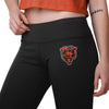 Chicago Bears NFL Womens Calf Logo Black Leggings