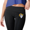 Los Angeles Rams NFL Womens Calf Logo Black Leggings