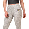 New Orleans Saints NFL Womens Gray Leggings