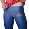 Buffalo Bills NFL Womens Solid Big Wordmark Leggings