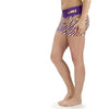 Womens Thematic Fun Print Bootie Shorts LSU Tigers