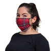 Plaid Adjustable 3 Pack Face Cover