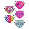 Love Pack Youth Adjustable 5 Pack Face Cover
