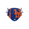New York Mets MLB On-Field Adjustable Blue & Orange Face Cover