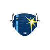 Tampa Bay Rays MLB On-Field Adjustable Navy Burst Logo Face Cover