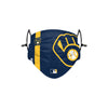 Milwaukee Brewers MLB On-Field Adjustable Navy Face Cover