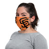 San Francisco Giants MLB On-Field Adjustable Orange Face Cover