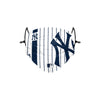 New York Yankees MLB On-Field Adjustable Pinstripe Face Cover