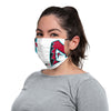 Arizona Diamondbacks MLB On-Field Adjustable White & Teal Face Cover