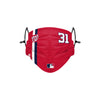 Washington Nationals MLB Max Scherzer On-Field Adjustable Red Face Cover