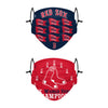 Boston Red Sox MLB Thematic Champions Adjustable 2 Pack Face Cover
