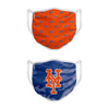 New York Mets MLB Clutch 2 Pack Face Cover