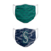 Seattle Mariners MLB Clutch 2 Pack Face Cover
