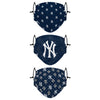 New York Yankees MLB Gameday Gardener 3 Pack Face Cover