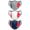 Boston Red Sox MLB Sport 3 Pack Face Cover