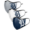 Detroit Tigers MLB Sport 3 Pack Face Cover