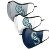 Seattle Mariners MLB Sport 3 Pack Face Cover