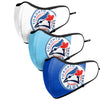 Toronto Blue Jays MLB Sport 3 Pack Face Cover