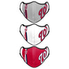 Washington Nationals MLB Sport 3 Pack Face Cover