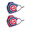 Chicago Cubs MLB Logo Rush Adjustable 2 Pack Face Cover
