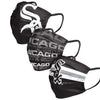 Chicago White Sox MLB Mens Matchday 3 Pack Face Cover