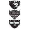 Chicago White Sox MLB Mens Matchday 3 Pack Face Cover