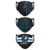 Miami Marlins MLB Mens Matchday 3 Pack Face Cover