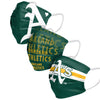 Oakland Athletics MLB Mens Matchday 3 Pack Face Cover