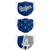 Los Angeles Dodgers MLB 3 Pack Face Cover