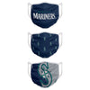 Seattle Mariners MLB 3 Pack Face Cover