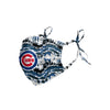 Chicago Cubs MLB Tie-Dye Beaded Tie-Back Face Cover
