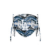 Los Angeles Dodgers MLB Tie-Dye Beaded Tie-Back Face Cover