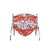 Washington Nationals MLB Tie-Dye Beaded Tie-Back Face Cover