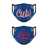 Chicago Cubs MLB Womens Knit 2 Pack Face Cover