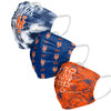 New York Mets MLB Womens Matchday 3 Pack Face Cover