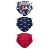 Cleveland Guardians MLB Womens Matchday 3 Pack Face Cover
