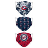 Minnesota Twins MLB Womens Matchday 3 Pack Face Cover