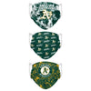 Oakland Athletics MLB Womens Matchday 3 Pack Face Cover