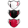 Houston Rockets NBA Sport 3 Pack Face Cover