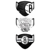 Brooklyn Nets NBA Mens Matchday 3 Pack Face Cover