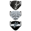 San Antonio Spurs NBA Mens Matchday 3 Pack Face Cover