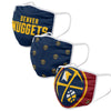 Denver Nuggets NBA 3 Pack Face Cover