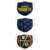 Denver Nuggets NBA 3 Pack Face Cover